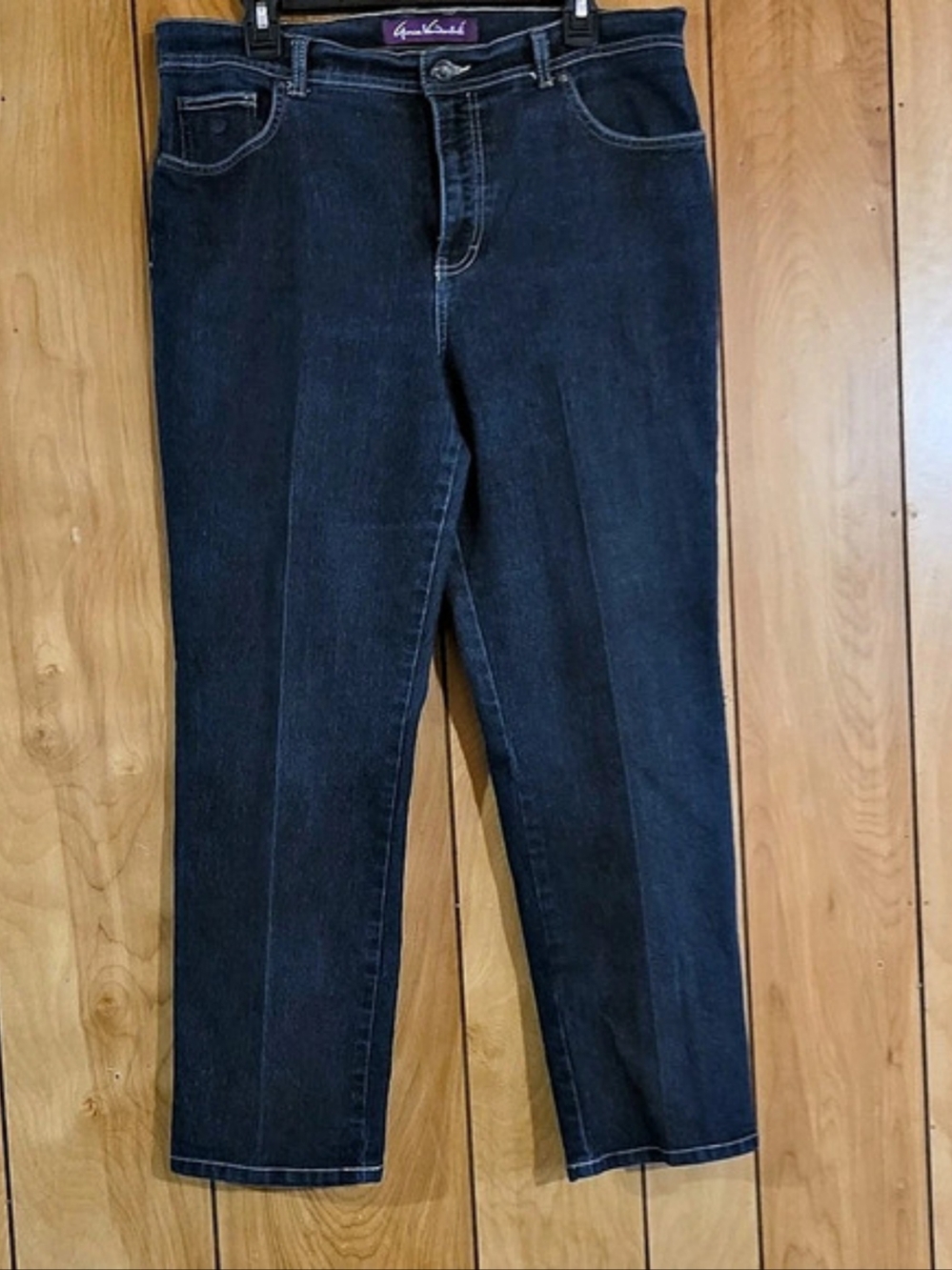 Gloria Vanderbilt Amanda Classic Jean Straight Leg Jeans Blue Size 16P